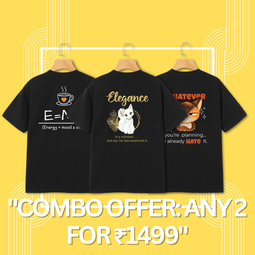 Combo Deal: Any 2 for ₹1499 ⚡