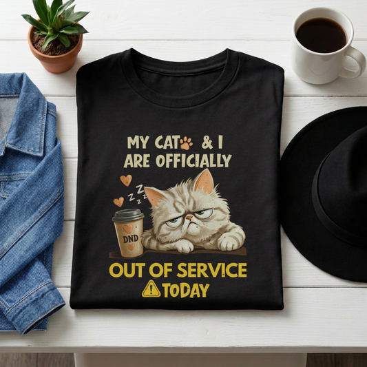 Weekend Vibes: "Do Not Disturb" Premium Cotton Graphic Tee