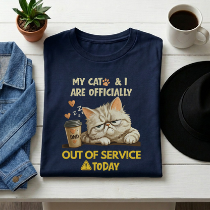 Weekend Vibes: "Do Not Disturb" Premium Cotton Graphic Tee