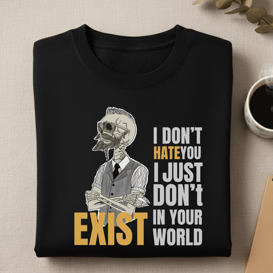 Unisex Classic Crew Tee-Exist