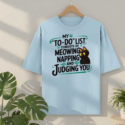 Unisex Oversized Classic T-Shirt “ Judging “