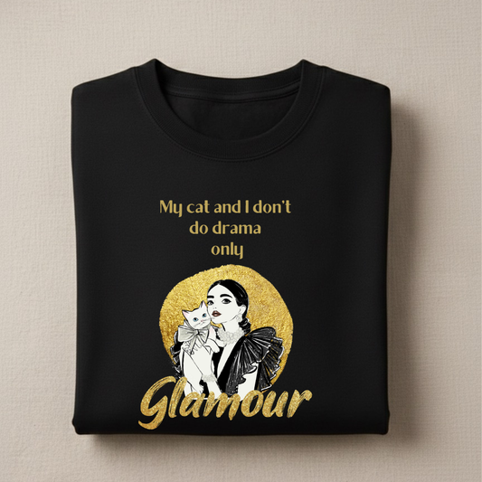 Classic Crew T-Shirt- “Glamour “