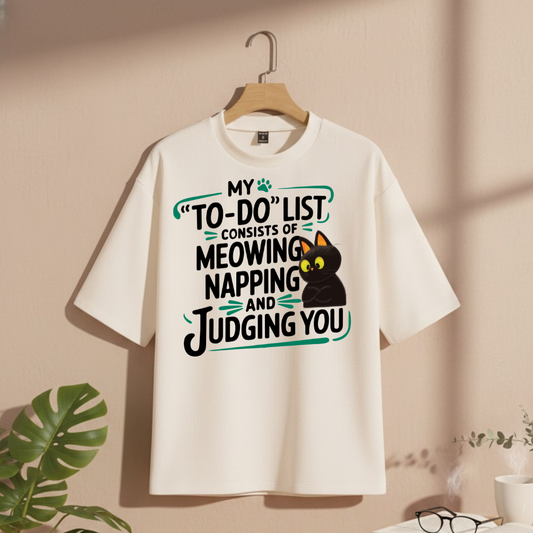 Unisex Oversized Classic T-Shirt “ Judging “