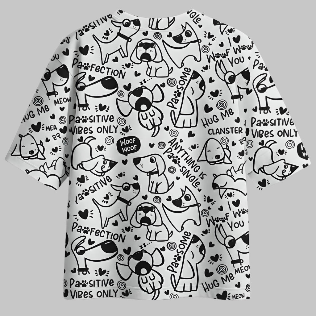 Unisex AOP Oversized Tee