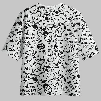 Unisex AOP Oversized Tee