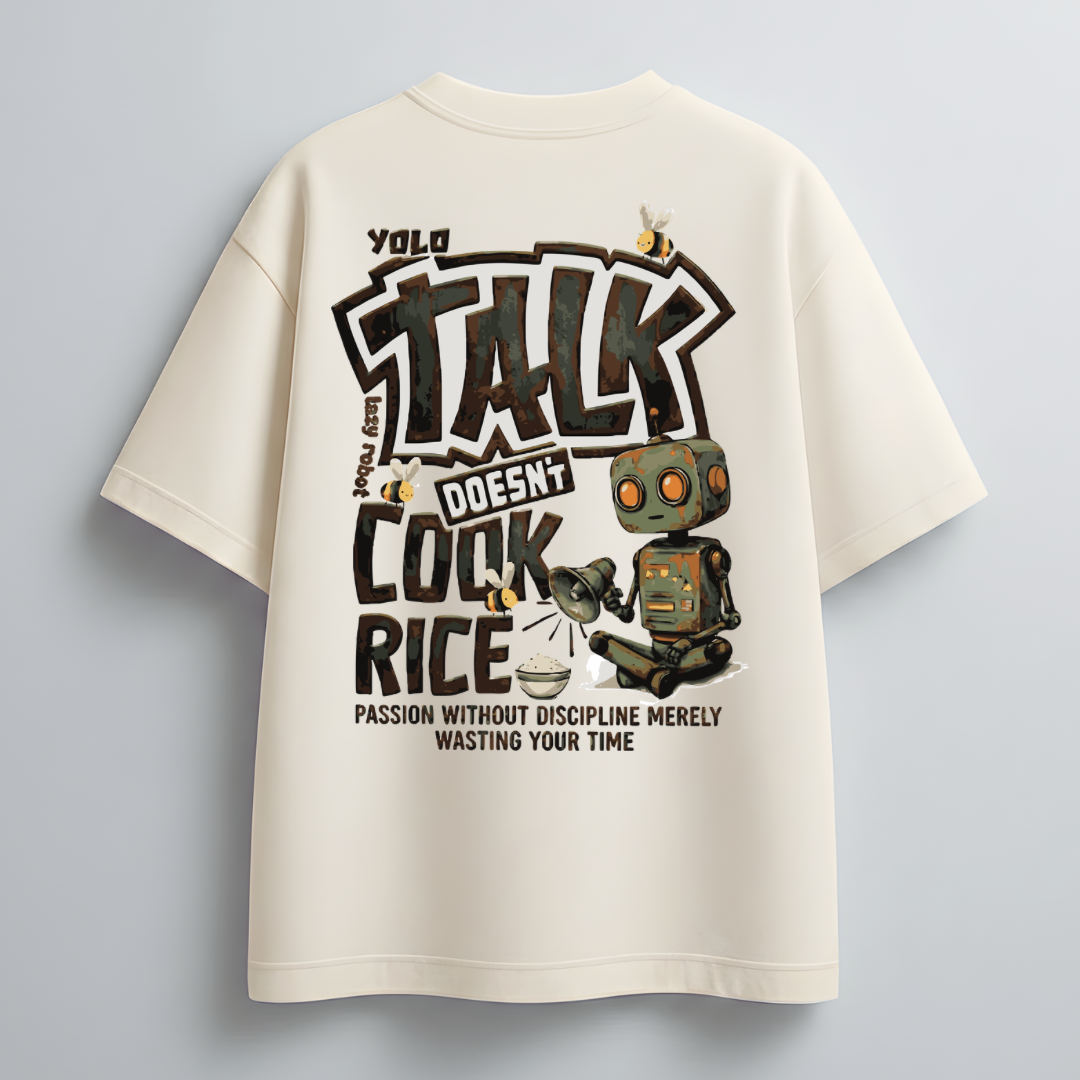 Unisex Oversized Classic Tee-lazy Robo