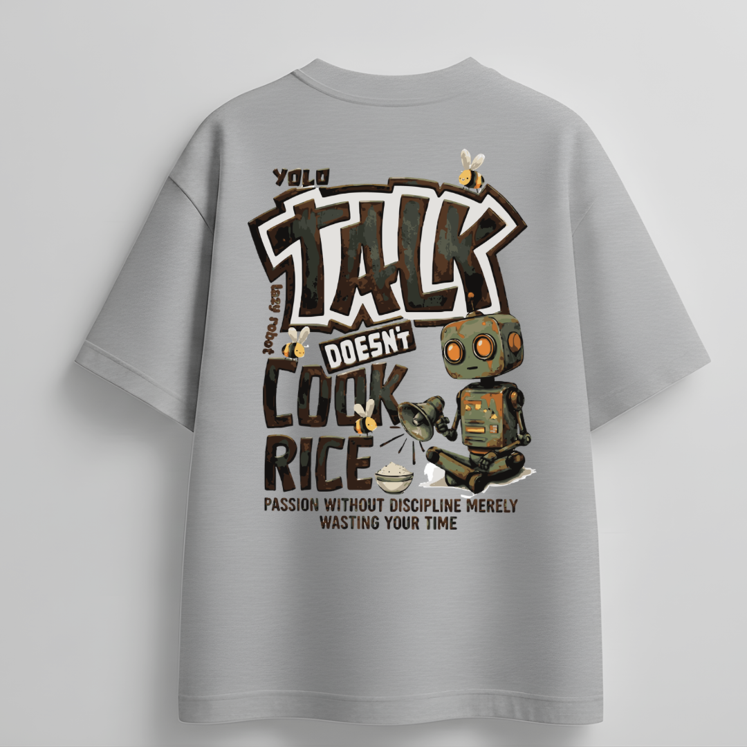 Unisex Oversized Classic Tee-lazy Robo